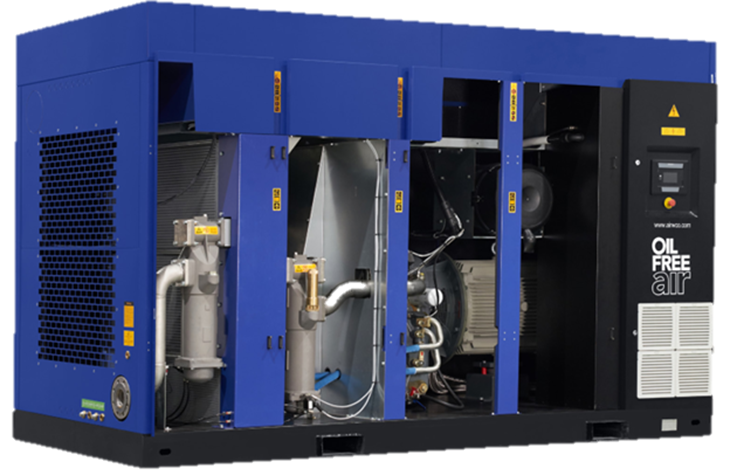 OF SERIES – Oil-Free Air Compressors 75–220 HP